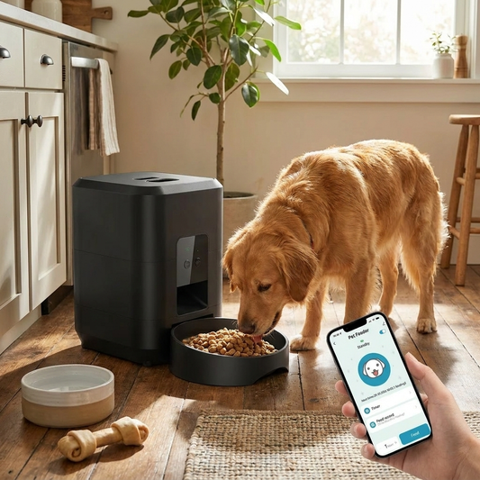 Smart Pet Feeder lifestyle
